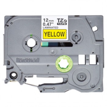 Brother - Nastro - Nero/Giallo - TZE631S - 12mm x 4mt Brother - Nastro - Nero/Giallo - TZE631S - 12mm x 4mt