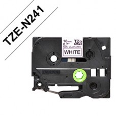 Brother - Nastro - Nero/Bianco - TZEN241 - 18mm x 8mt Brother - Nastro - Nero/Bianco - TZEN241 - 18mm x 8mt
