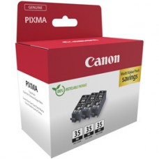 Canon - Confezione 3 Cartucce Ink PGI-35 - Nero - 2970B017 Canon - Confezione 3 Cartucce Ink PGI-35 - Nero - 2970B017
