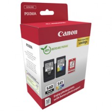 Canon - Cartuccia Ink PG-540/CL-541 - con Confezione Fogli - 5225B013 Canon - Cartuccia Ink PG-540/CL-541 - con Confezione Fogli - 5225B013