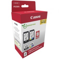 Canon - Cartuccia Ink PG-575/CL-576 - con Confezione fogli - 5438C004 Canon - Cartuccia Ink PG-575/CL-576 - con Confezione fogli - 5438C004