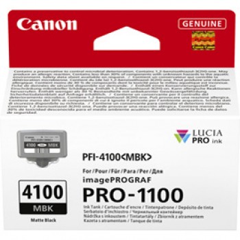 Canon - Cartuccia PFI-4100 - Nero Matte - 6776C001 Canon - Cartuccia PFI-4100 - Nero Matte - 6776C001