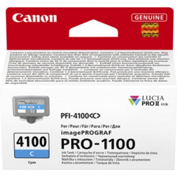 Canon - Cartuccia PFI-4100 - Ciano - 6778C001 Canon - Cartuccia PFI-4100 - Ciano - 6778C001