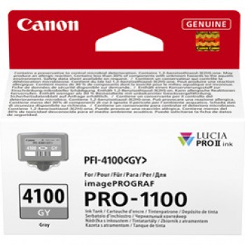 Canon - Cartuccia PFI-4100 - Grigio - 6783C001 Canon - Cartuccia PFI-4100 - Grigio - 6783C001