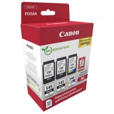 Canon - Cartuccia Ink PG-545XLx2/CL-546XL - con Confezione Fogli - 8286B015 Canon - Cartuccia Ink PG-545XLx2/CL-546XL - con Confezione Fogli - 8286B015
