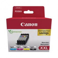 Canon - Cartuccia ink Multipack - BK/C/M/Y - CL-581XXL - 1998C007 Canon - Cartuccia ink Multipack - BK/C/M/Y - CL-581XXL - 1998C007