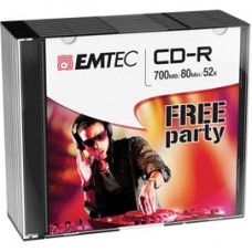 Emtec - CD-R - ECOC801052SL - 80min/700mb
