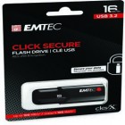 Emtec - Memoria USB B120 ClickSecure - ECMMD16GB123 - 16 GB