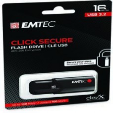 Emtec - Memoria USB B120 Click&Secure - ECMMD16GB123 - 16 GB