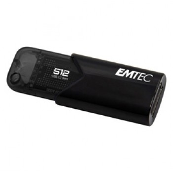 Emtec - Memoria USB B110 USB 3.2 Click&Easy - nero - ECMMD512GB113 - 512 GB