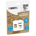 Emtec - Micro SDXC Class 10 Gold + con Adattatore - ECMSDM128GXC10GP - 128GB