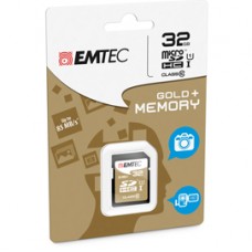 Emtec - SDHC Class 10 Gold + - ECMSD32GHC10GP - 32GB Emtec - SDHC Class 10 Gold + - ECMSD32GHC10GP - 32GB