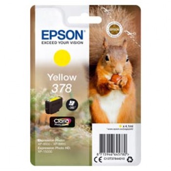 Epson - Cartuccia ink - 378 - Giallo - C13T37844010 - 360 pag