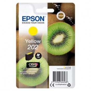 Epson - Cartuccia ink - 202 - Giallo - C13T02F44010 - 4,1ml