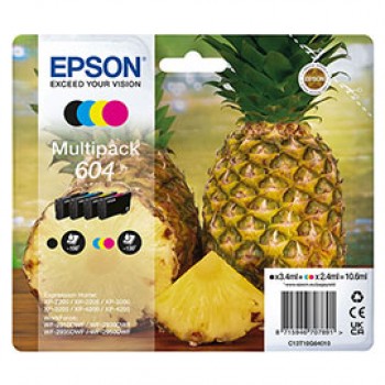 Epson - Multipack Cartucce - 604 - BK/C/M/G - C13T10G64010
