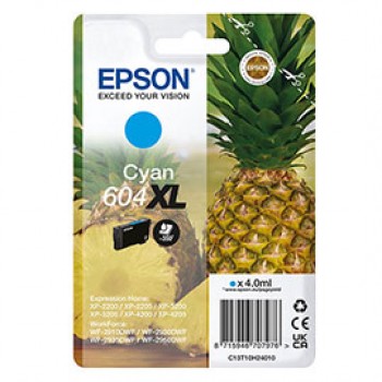 Epson - Cartuccia - Ciano - 604XL - C13T10H24010 - 4 ml