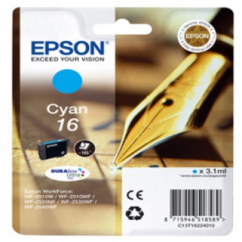 Epson - Cartuccia ink - 16 - Ciano - C13T16224012 - 3,1ml