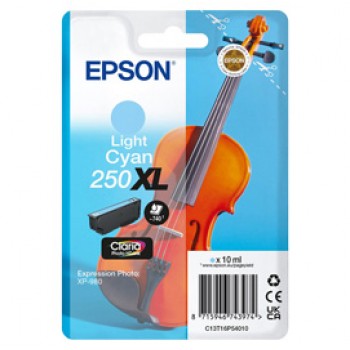 Epson - Cartuccia - Ciano Light - 205XL - Violin Claria- C13T16P54010 - 10 ML Epson - Cartuccia - Ciano Light - 205XL - Violin Claria- C13T16P54010 - 10 ML