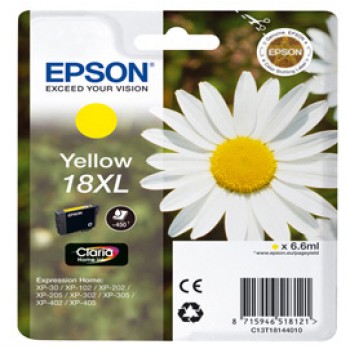 Epson - Cartuccia ink - 18XL - Giallo - C13T18144012 - 6,6ml