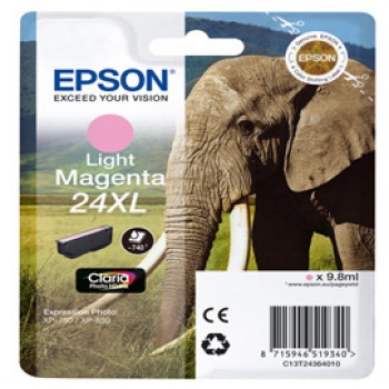 Epson - Cartuccia ink - 24XL - Magenta chiaro - C13T24364012 - 9,8ml