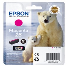 Epson - Cartuccia ink - 26 - Magenta - C13T26134012  - 4,5ml