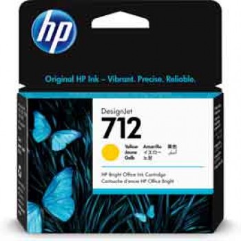 Hp - Cartuccia Ink originale - 712 - giallo - 3ED69A - 29 ml