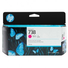 Hp  - Cartuccia DesignJet Ink 738 - Ciano - 676M6A - 300ml