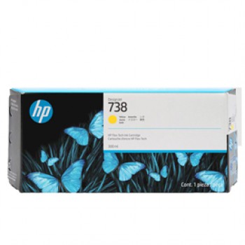Hp originale - Cartuccia DesignJet Ink 738 - Magenta - 676M7A - 300ml