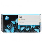 Hp originale - Cartuccia DesignJet Ink 738M - Giallo - 676N1A - 300ml