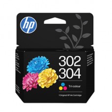 Hp - Cartuccia ink originale - 302/304 - C/M/Y - B7RT6AE - 165 pag
