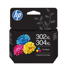 Hp - Cartuccia ink originale - 302/304XL - C/M/Y - B7RT8AE - 330 pag