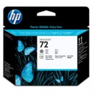 Hp - Testina di stampa originale - 72 - Grigio / Nero fotografico - C9380A - 1.430 pag