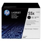 Hp - Confezione 2 Toner originale - 55X - Nero - CE255XD - 12.500 pag/cad