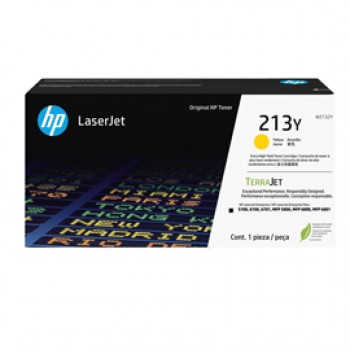 Hp - Toner originale LaserJet HP 213Y - Giallo - W2132Y - ad altissima capacità Hp - Toner originale LaserJet HP 213Y - Giallo - W2132Y - ad altissima capacità