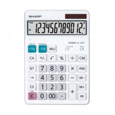 Sharp - Calcolatrice da tavolo - Bianca - EL 340W - 12 cifre Sharp - Calcolatrice da tavolo - Bianca - EL 340W - 12 cifre