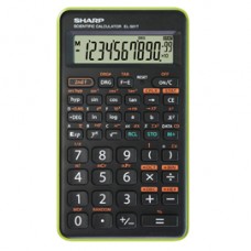 Sharp - Calcolatrice scientifica - verde - EL 501TBGR Sharp - Calcolatrice scientifica - verde - EL 501TBGR