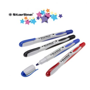 Marcatore permanente Starline  - punta tonda 2,0mm - rosso - Starline