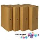 Scatola progetto - dorso 8 cm - 25x35 cm - cartone FSC - avana - Starline