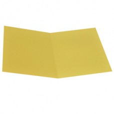 Cartellina semplice - 200 gr - cartoncino bristol - giallo sole - Starline - conf. 50 pezzi