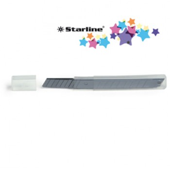 Lame di ricambio universali - per cutter - 9 mm - Starline - conf. 10 pezzi