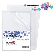 Cartellina a L Top - liscio - 22 x 30 cm - trasparente - Starline - conf. 50 pezzi