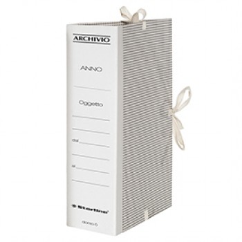 Faldone - lacci incollati - tela - 35 x 25 cm - dorso 5 cm - Starline