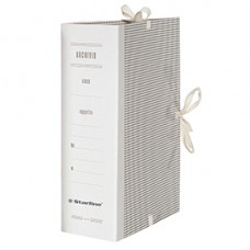 Faldone - lacci incollati - tela - 35 x 25 cm - dorso 20 cm - Starline