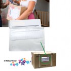 Busta adesiva portadocumenti - senza stampa - 23 x 12,5 cm - PPL - trasparente - Starline - conf. 100 pezzi