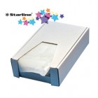 Busta adesiva portadocumenti - senza stampa - C4 (32 x 25 cm) - carta - trasparente - Eco - Starline - conf. 250 pezzi