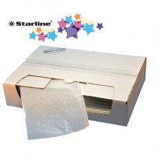 Busta adesiva portadocumenti - senza stampa - C6 (16 x 12 cm) - carta - trasparente - Eco - Starline - conf. 250 pezzi