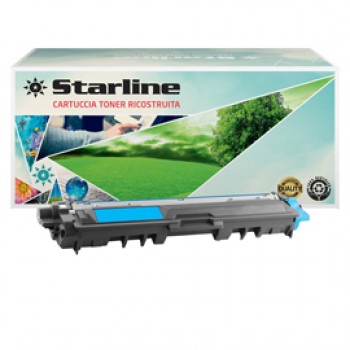 Starline - Toner Ricostruito per Brother TN243 - Ciano - 1.000 pag
