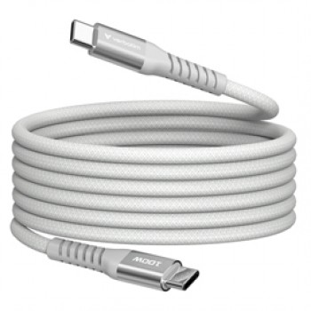 Verbatim - Cavo USB-C to USB-C 100W - Grigio - 31854 - 120cm Verbatim - Cavo USB-C to USB-C 100W - Grigio - 31854 - 120cm