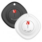 My Finder Nero/Bianco Bluetooth Tracker - Confezione Doppia - Verbatim - 32131