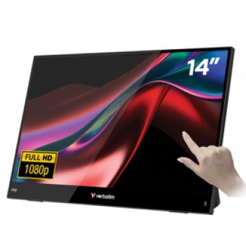 Monitor portatile - 14"- FHD Touchscreen LIGHT - Verbatim Monitor portatile - 14"- FHD Touchscreen LIGHT - Verbatim